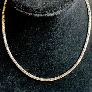 Bali Sterling Silver 925 Necklace 18” Long